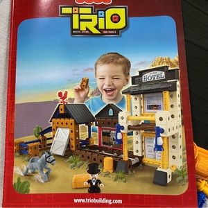 Fisher Price Trio Building Blocks Western Town